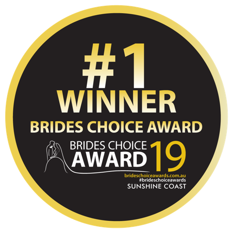 WINNER Brides Choice Award Sunshine Coast Weddings