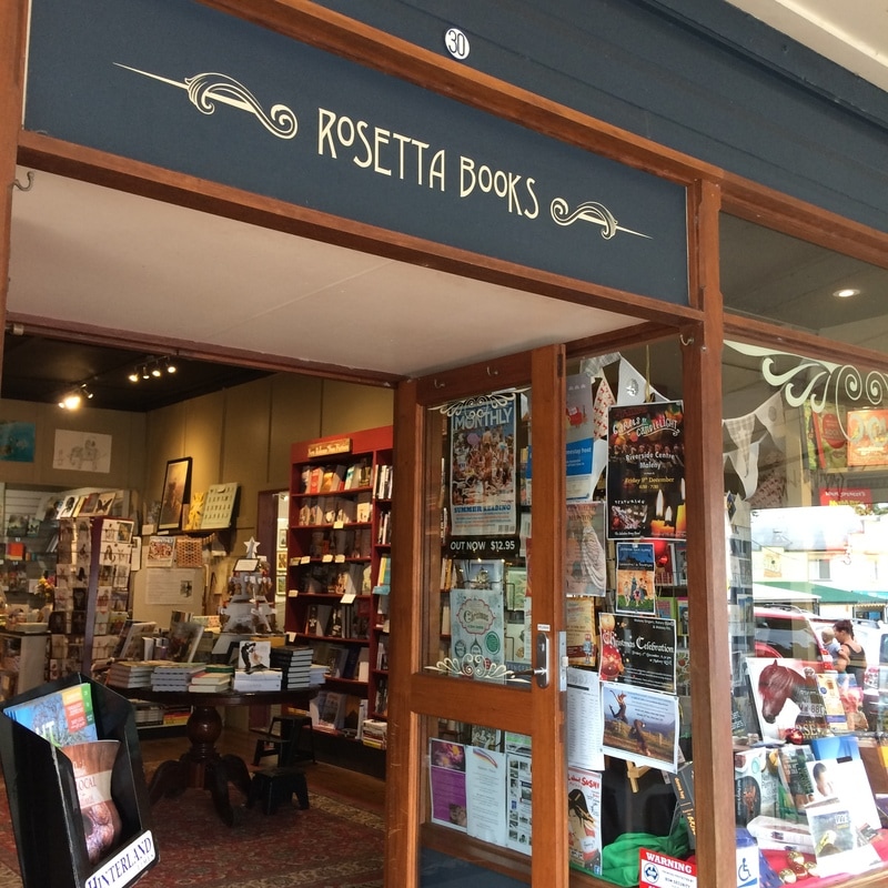 Maleny book store book shop Rosetta Books